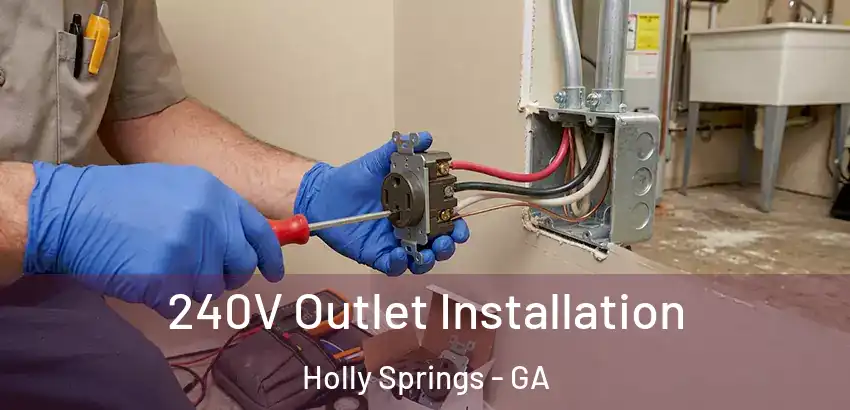 240V Outlet Installation Holly Springs - GA