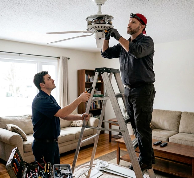 Professional Ceiling Fan Repair: Your Local Fan Specialist in Holly Springs, GA