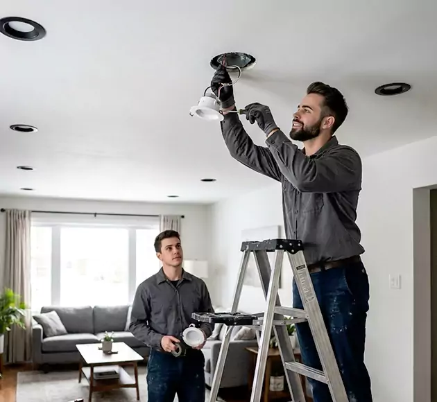 Professional Recessed Lighting Installation: Your Local Lighting Team in Holly Springs, GA
