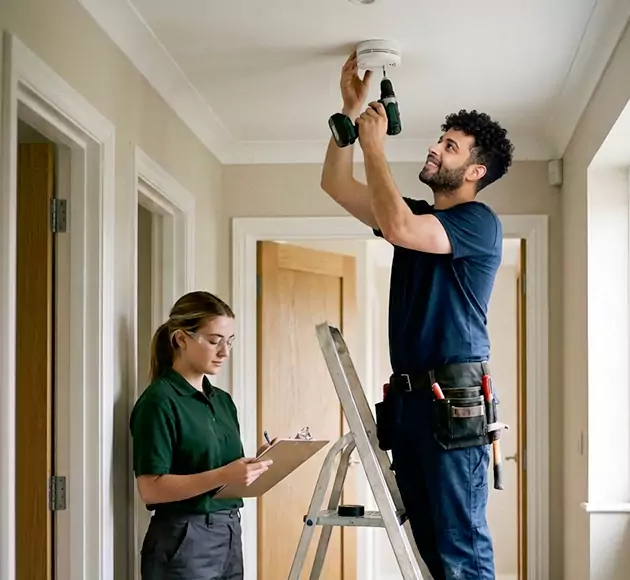 Professional Smoke Alarm Installation: Your Local Fire Safety Team in Holly Springs, GA